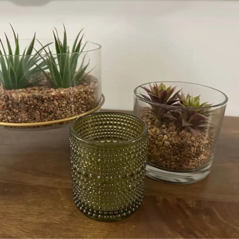 Faux succulent decor